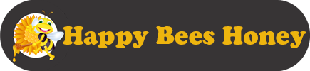 Happy Bees Honey Logo